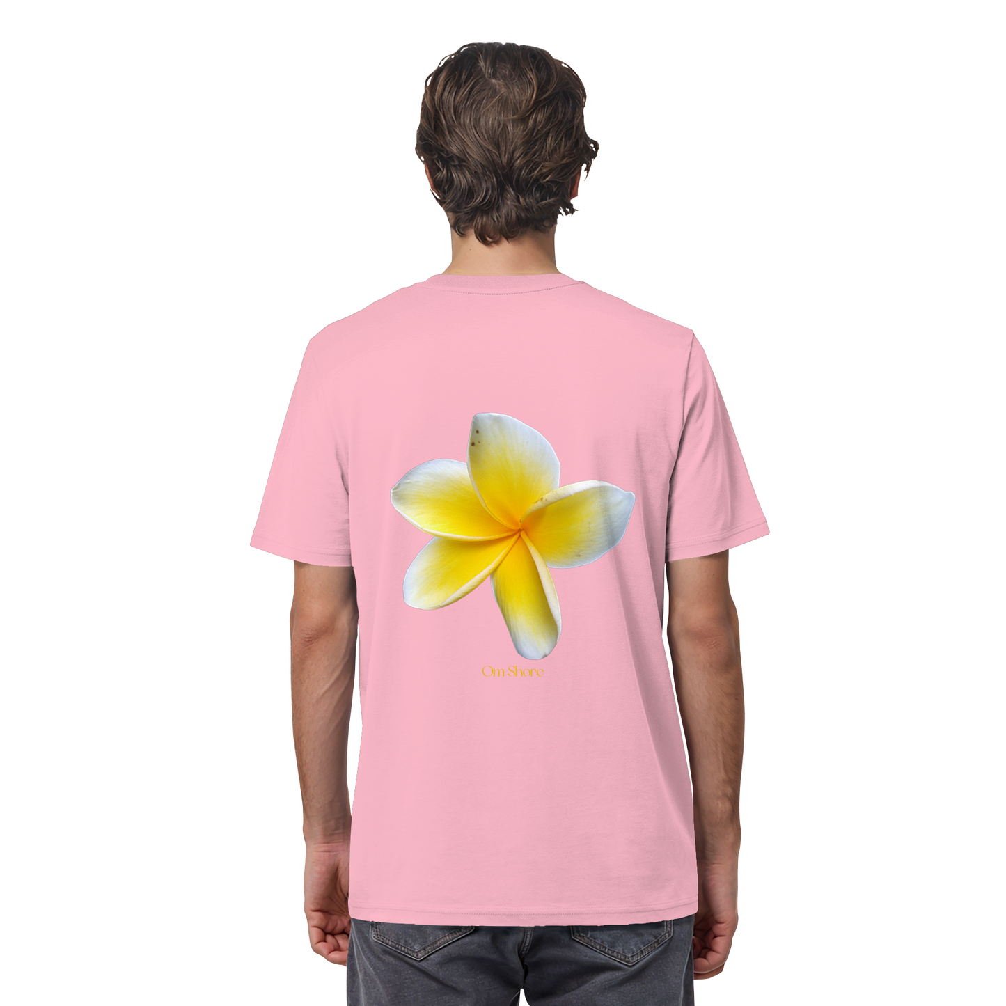 Om Shore Frangipani Flow TShirt