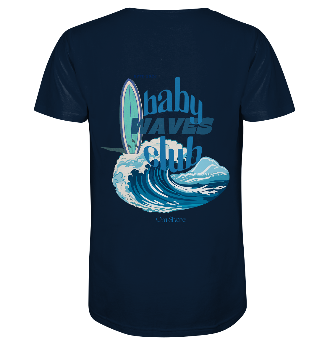 Baby Waves Club TShirt Blue