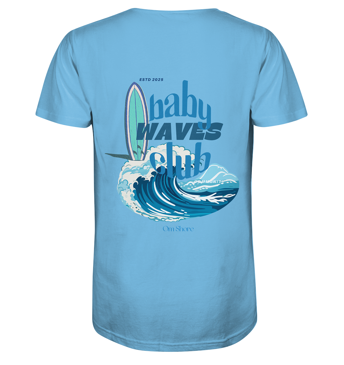 Baby Waves Club TShirt Blue