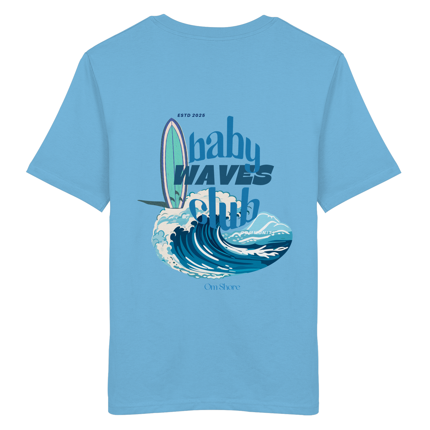 Baby Waves Club TShirt Blue