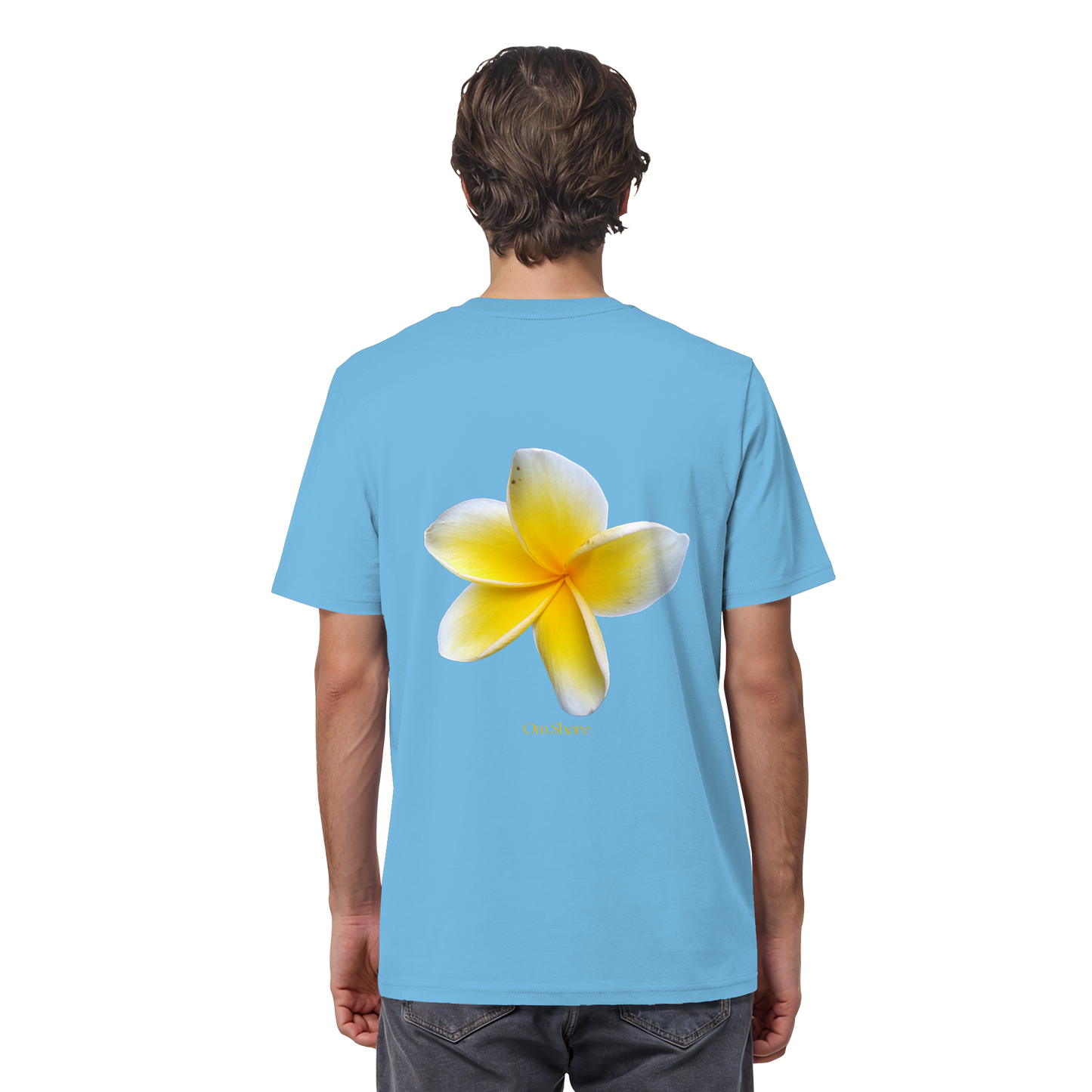 Om Shore Frangipani Flow TShirt