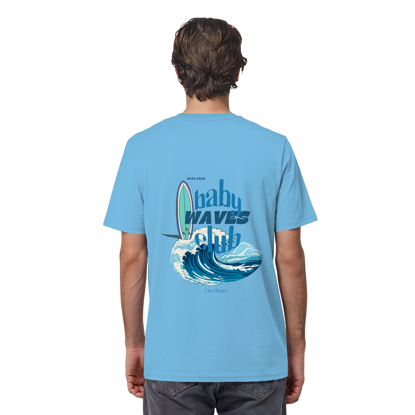 Baby Waves Club TShirt Blue