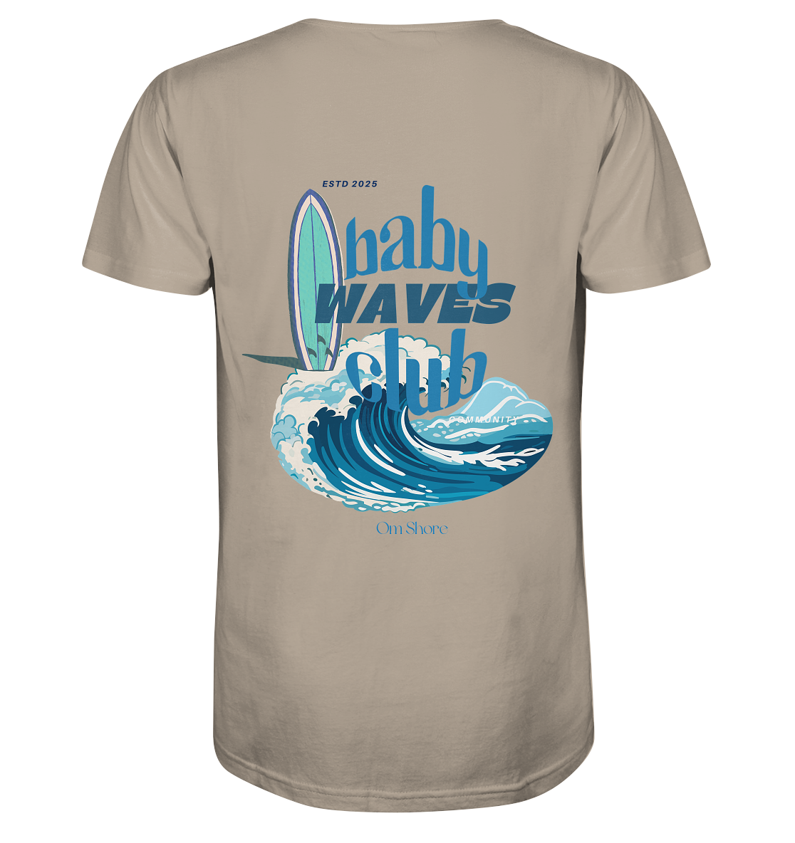 Baby Waves Club TShirt Blue