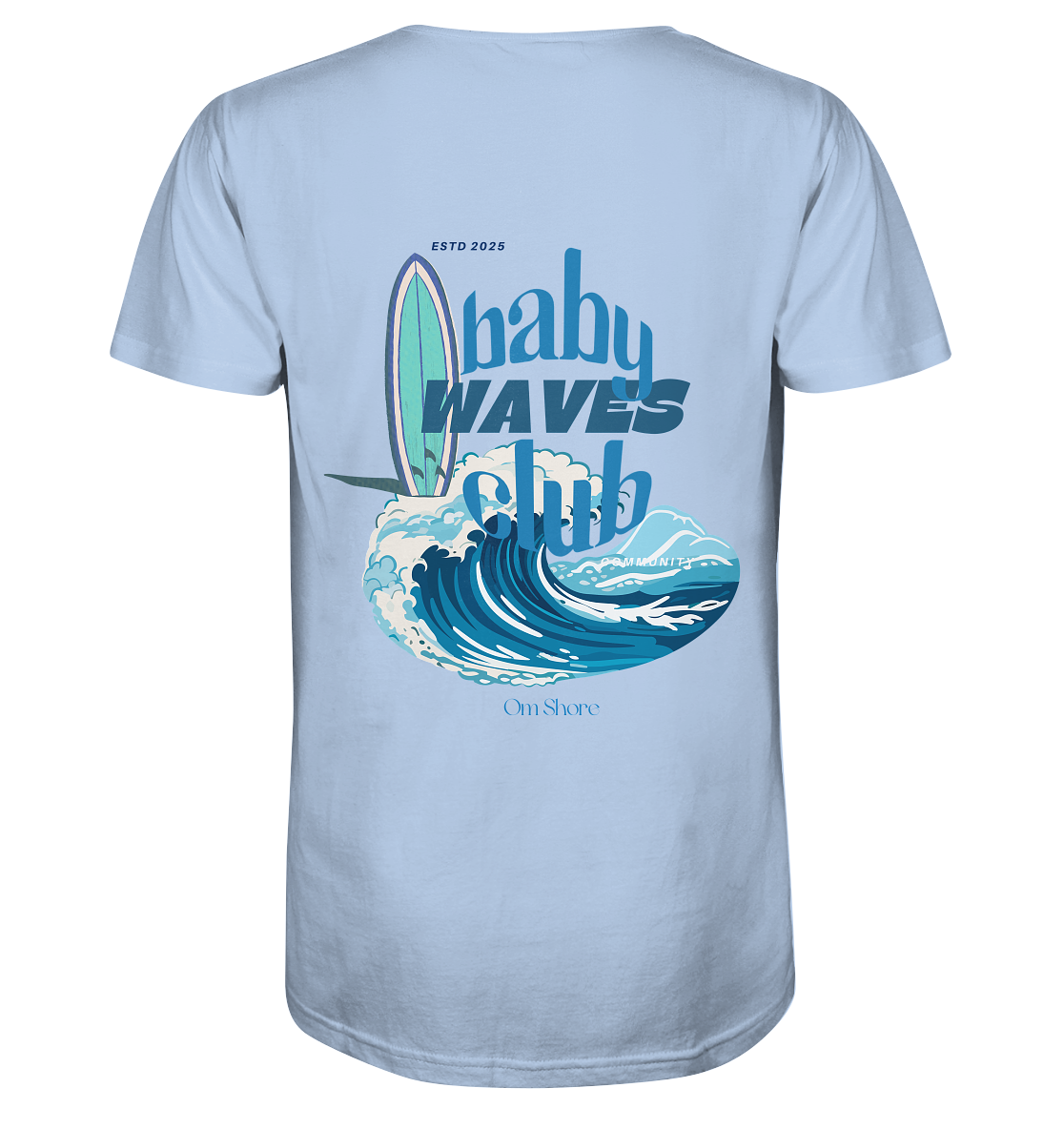 Baby Waves Club TShirt Blue