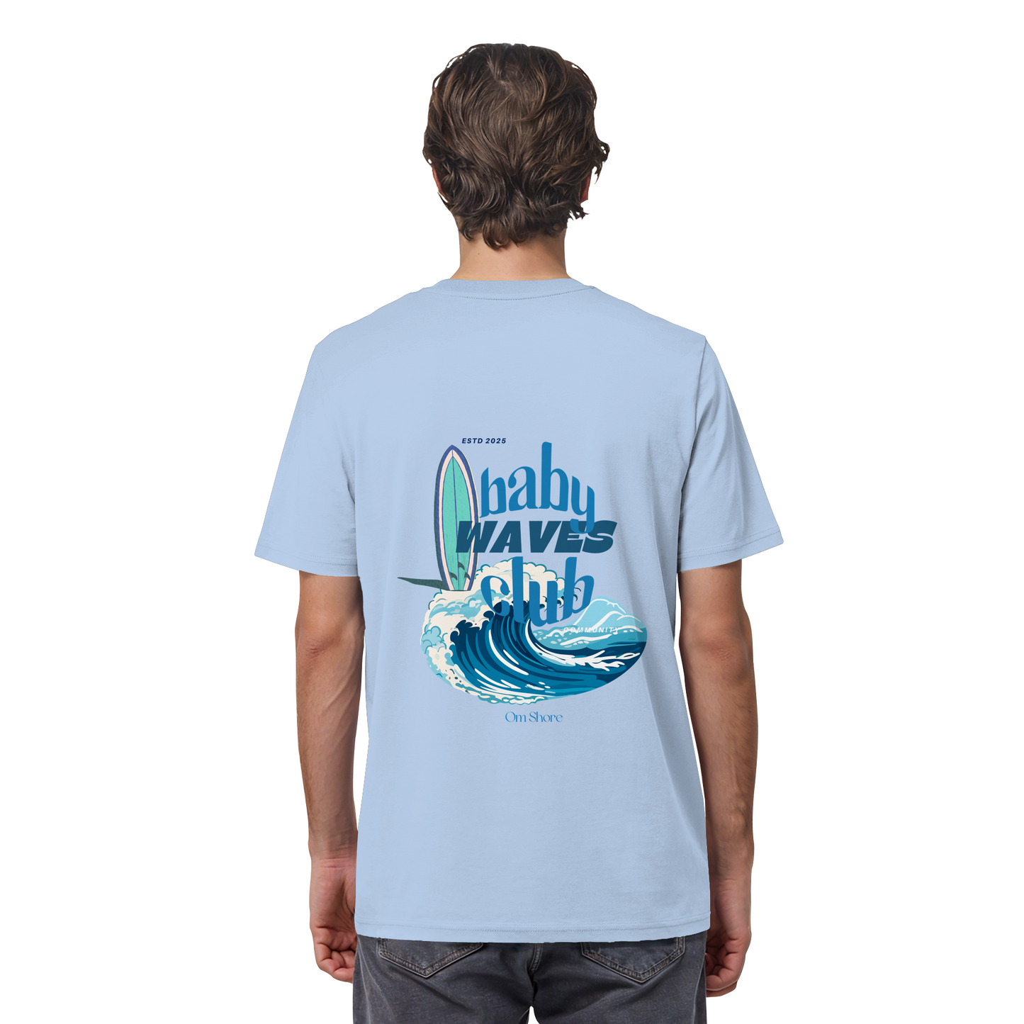 Baby Waves Club TShirt Blue