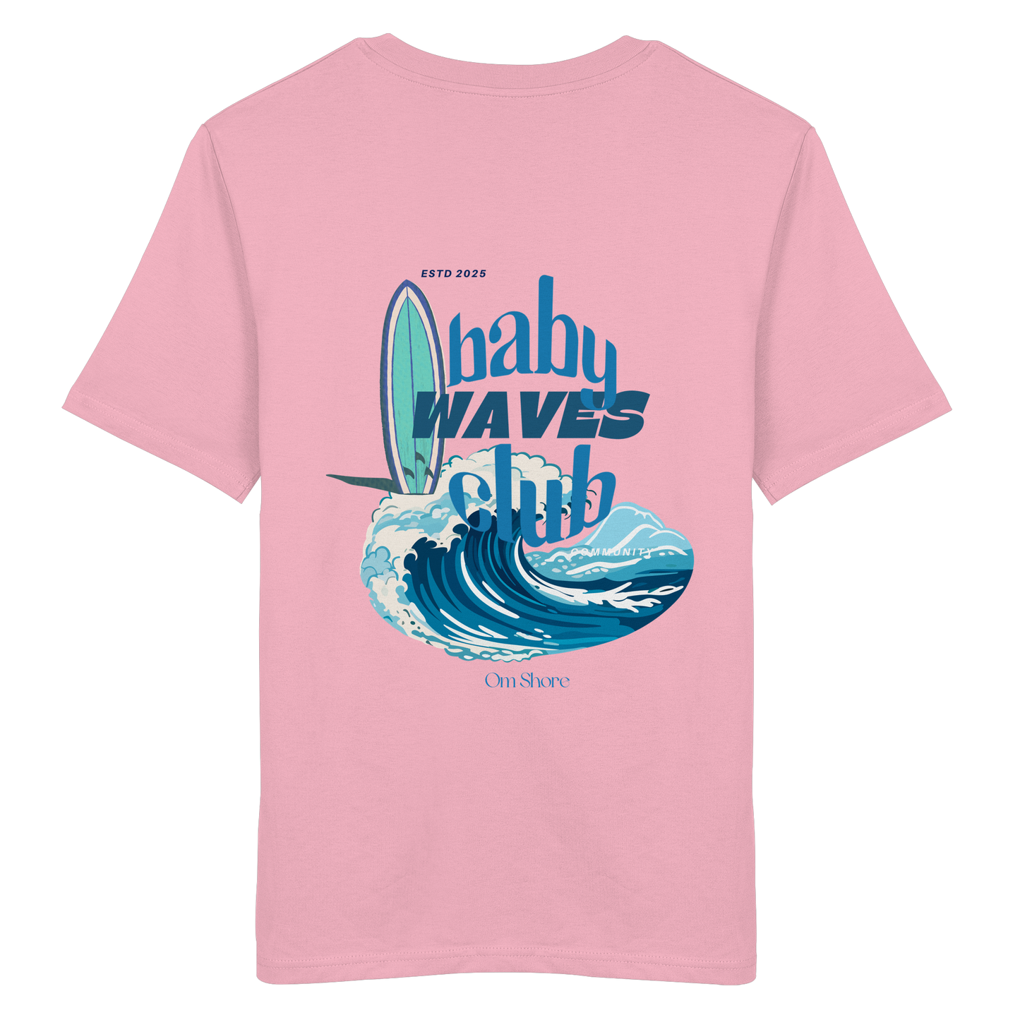 Baby Waves Club TShirt Blue