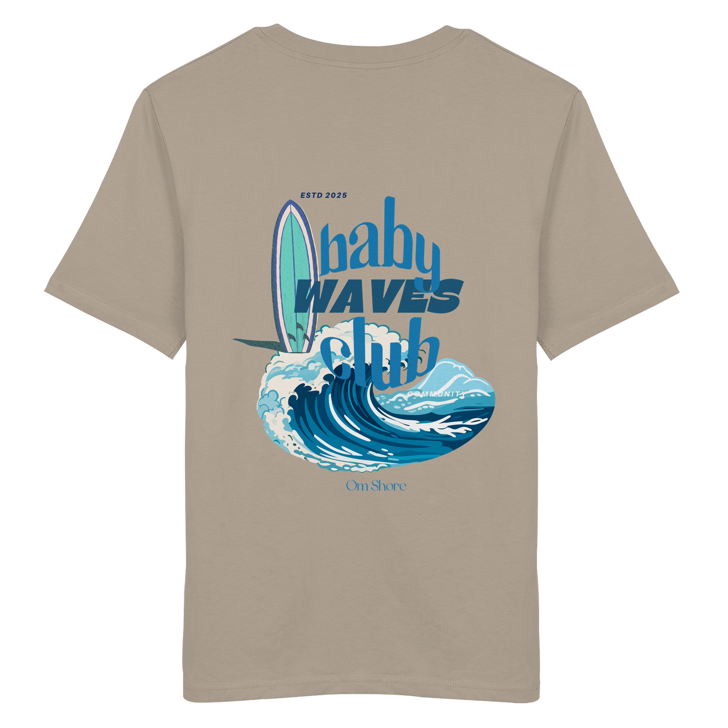Baby Waves Club TShirt Blue