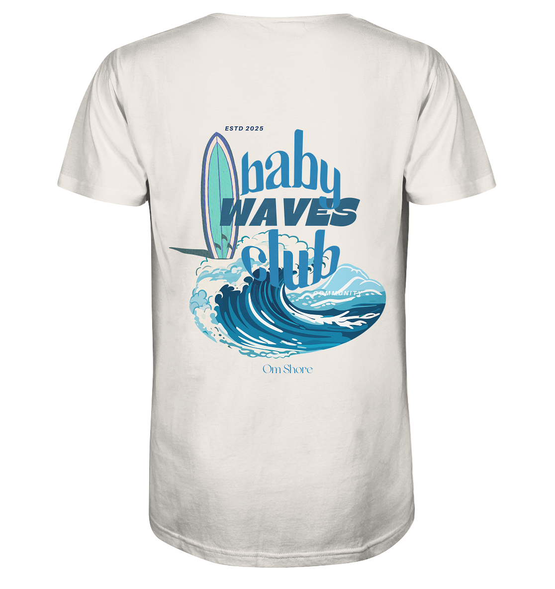 Baby Waves Club TShirt Blue