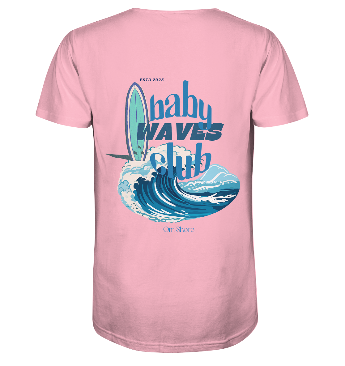 Baby Waves Club TShirt Blue
