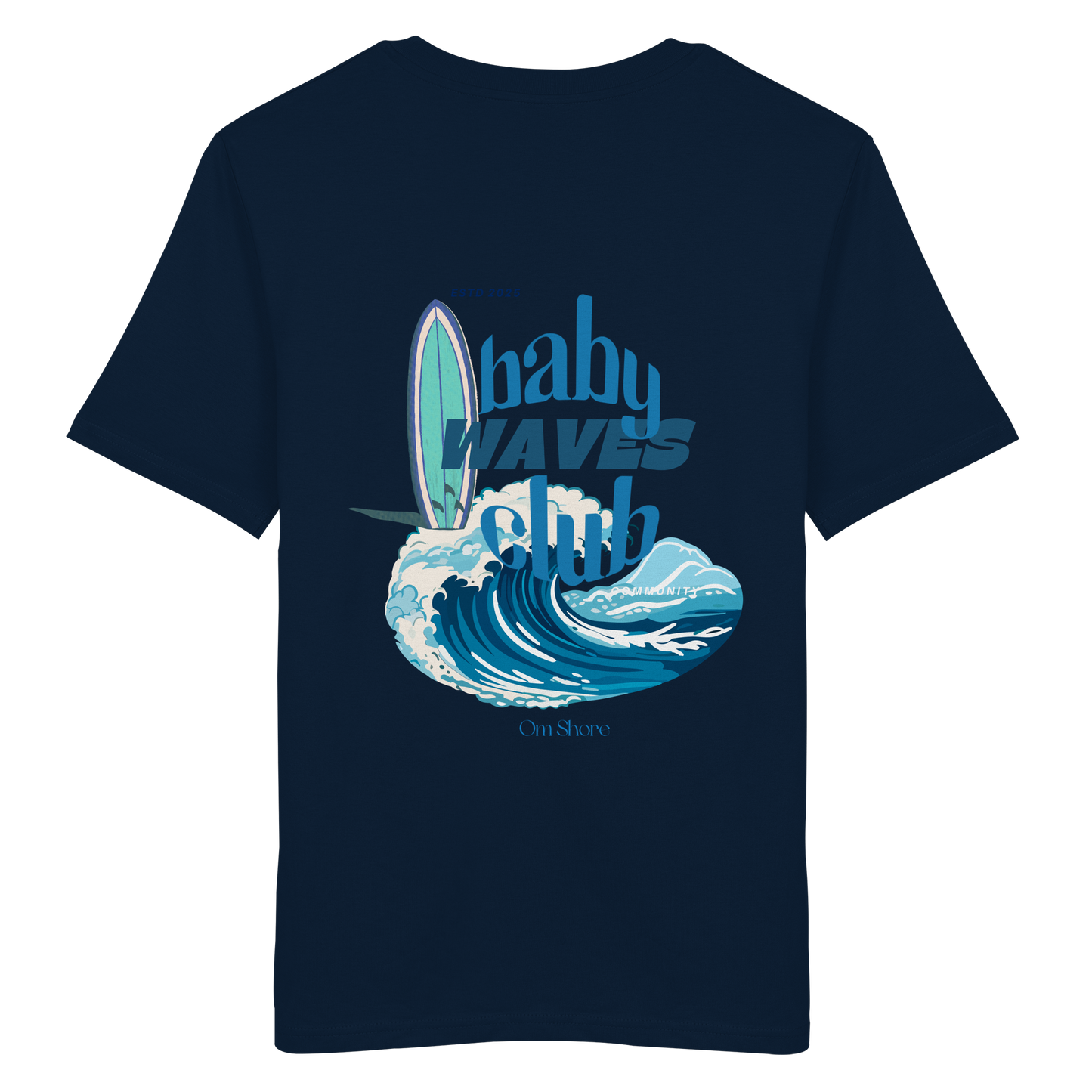 Baby Waves Club TShirt Blue