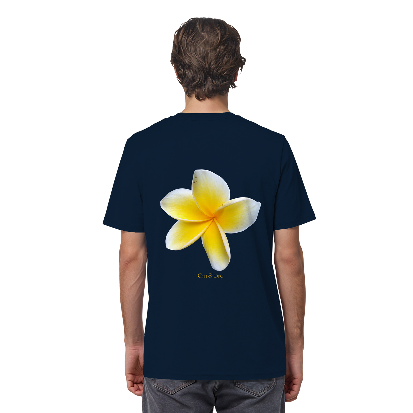 Om Shore Frangipani Flow TShirt