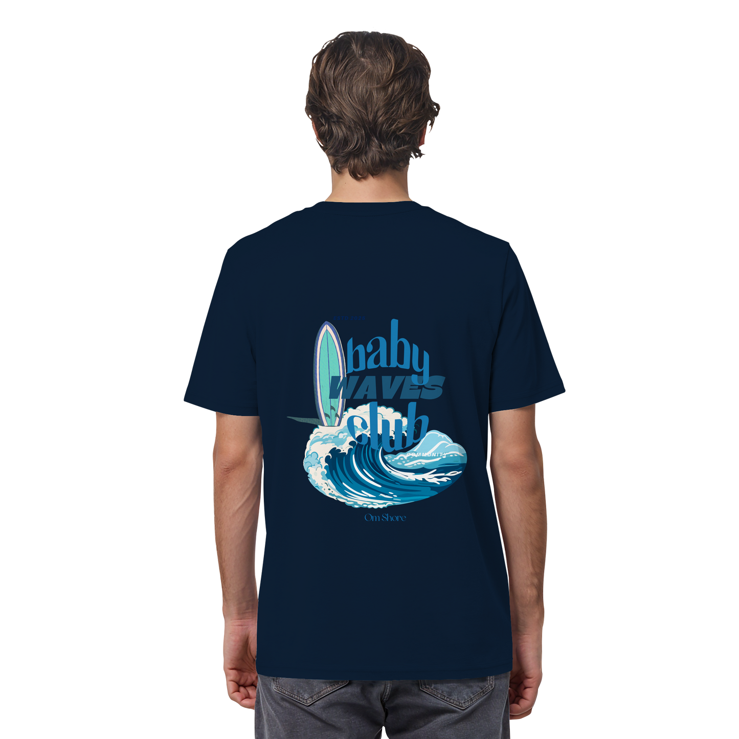 Baby Waves Club TShirt Blue