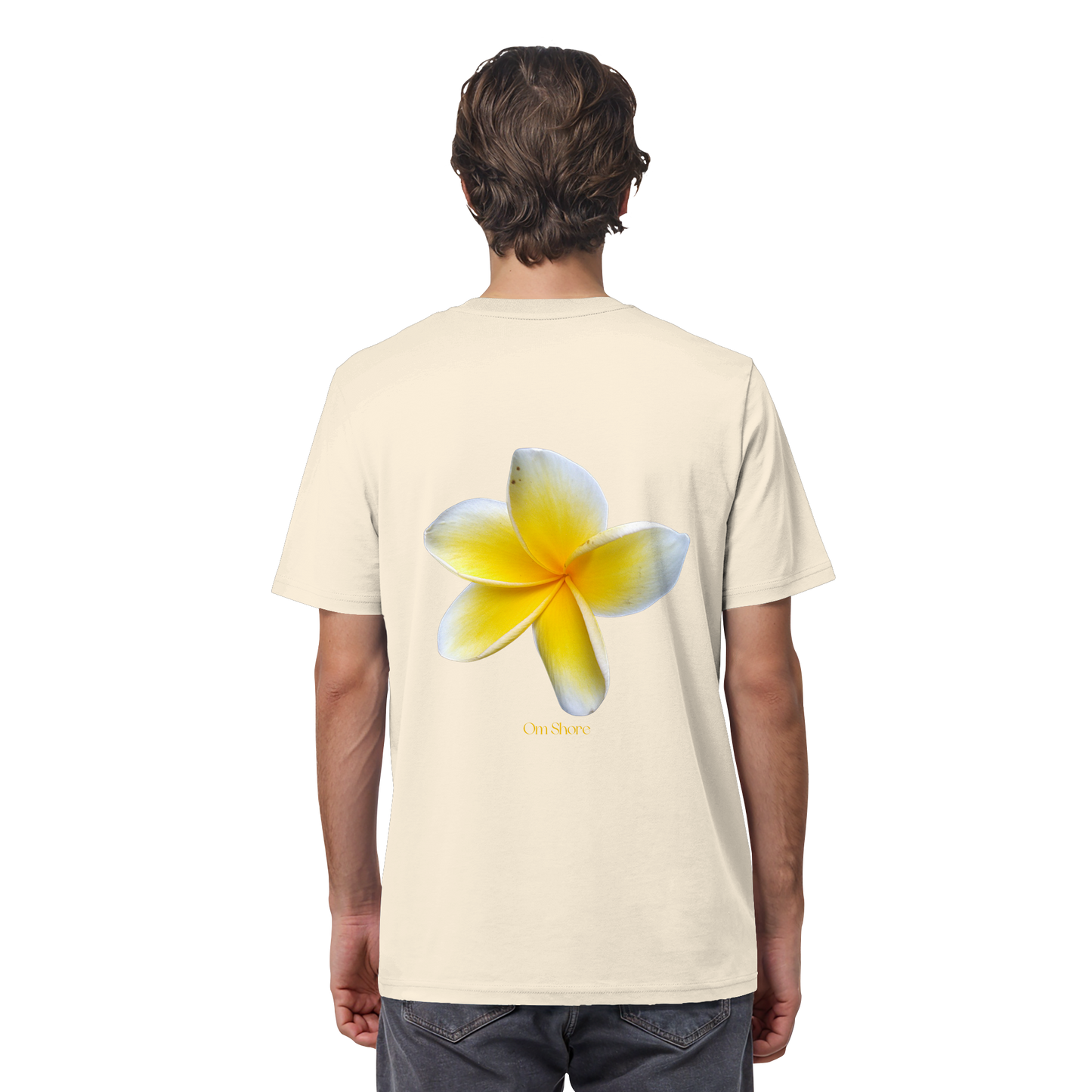 Om Shore Frangipani Flow TShirt