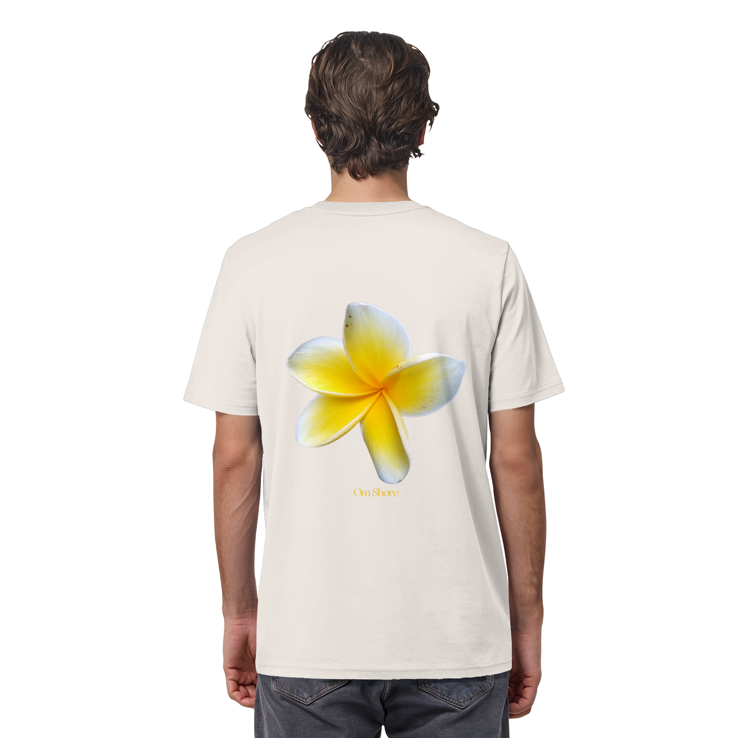 Om Shore Frangipani Flow TShirt