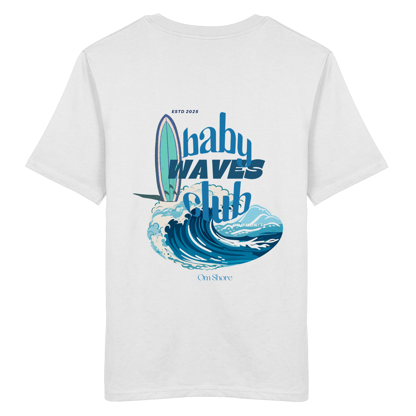 Baby Waves Club TShirt Blue