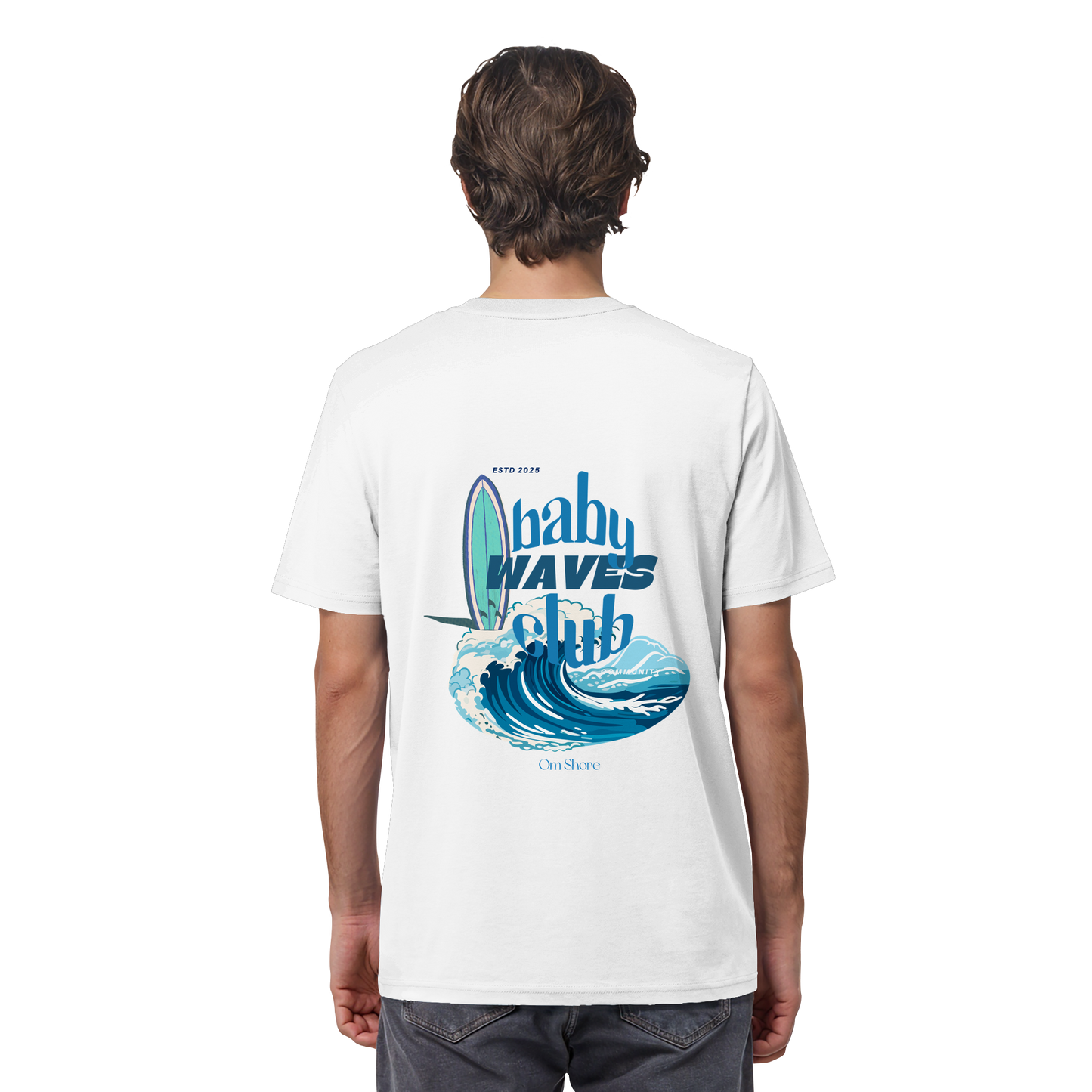 Baby Waves Club TShirt Blue