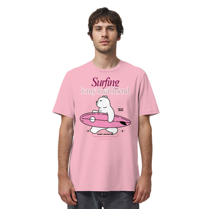 Om Shore Shirt "Surfing is my loyal friend"