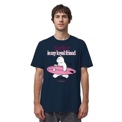 Om Shore Shirt "Surfing is my loyal friend"