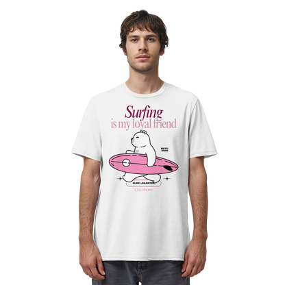 Om Shore Shirt "Surfing is my loyal friend"